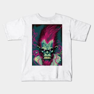 Psycho Punk #4 Kids T-Shirt